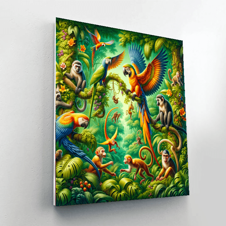 Jungle Mystique DIY Paint By Numbers