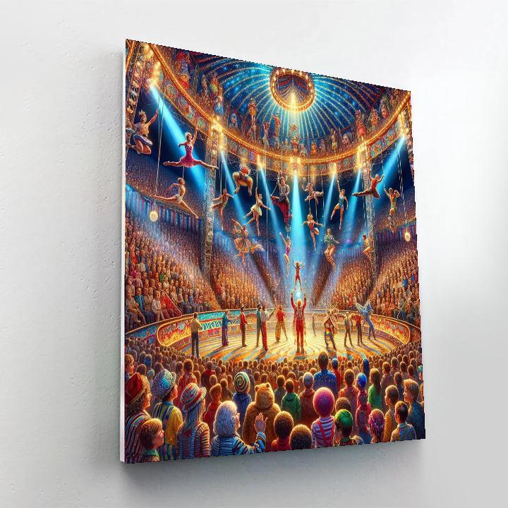 International Circus Festival - Monte Carlo, Monaco Paint By Numbers Art