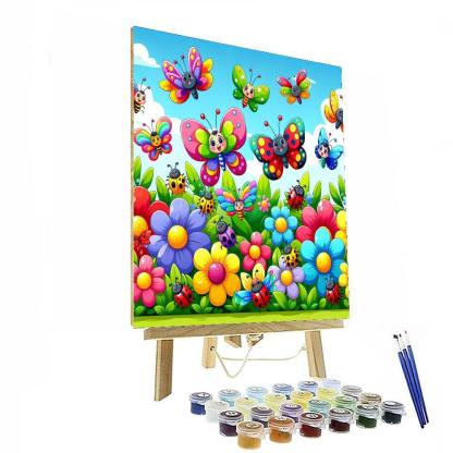 Garden Adventure Numbered Painting Kits