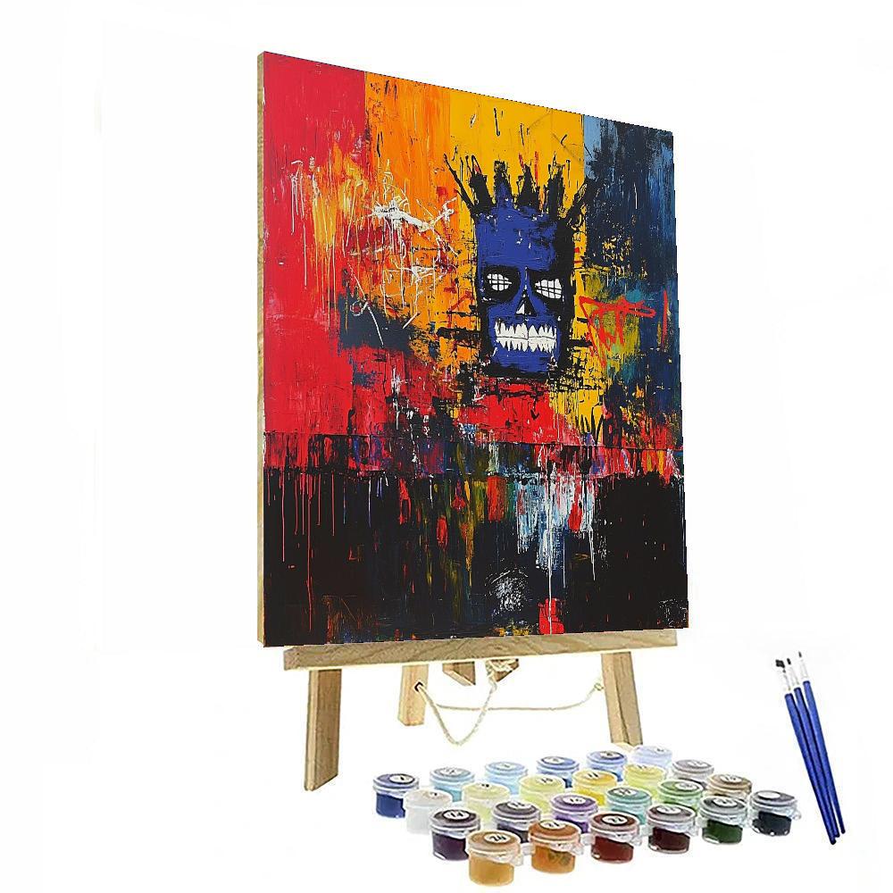 Jean-Michel Basquiat Inspired Visions Of Freedom  Paint By Numbers