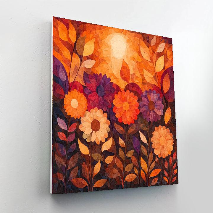 Frida Kahlo Inspired Patterns Of Memory  Numbered Painting Kits