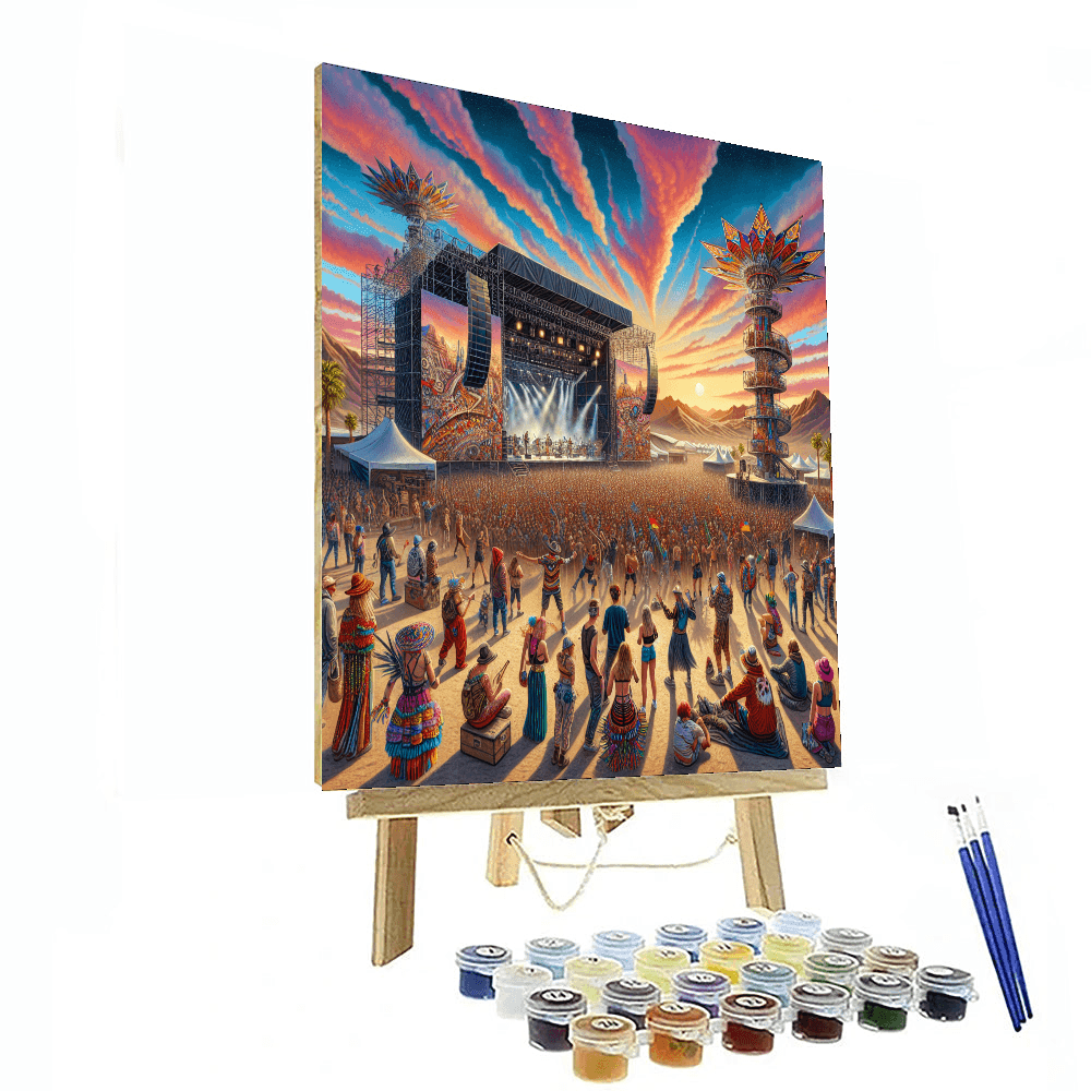 Coachella - Indio Numbered Painting Kits