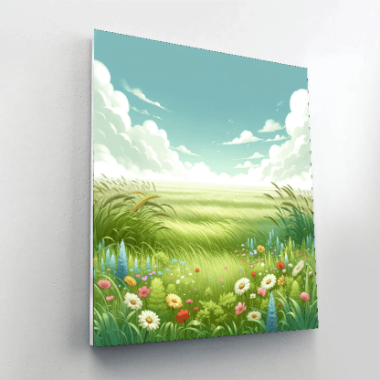 Lush Meadow Numbered Painting Kits