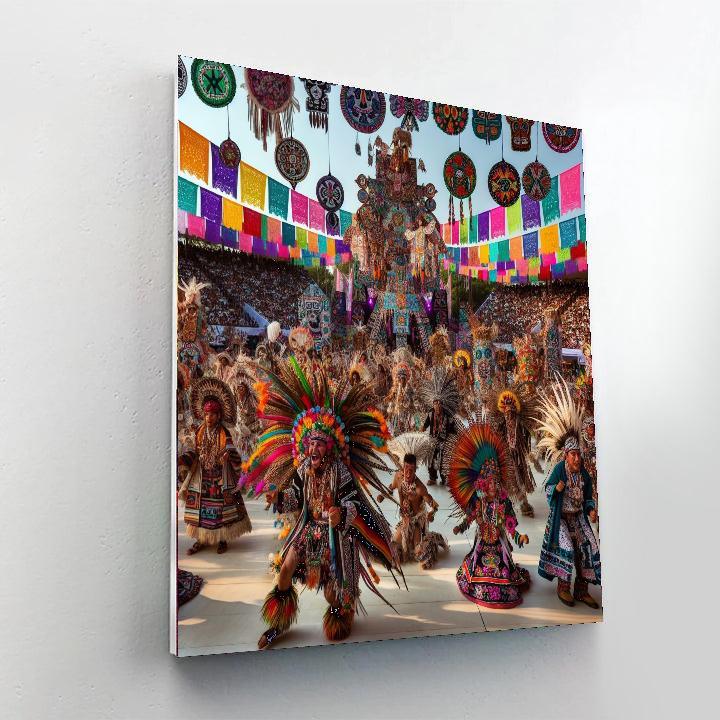 Festival Internacional De Guelaguetza - Oaxaca, Mexico Paint By Number