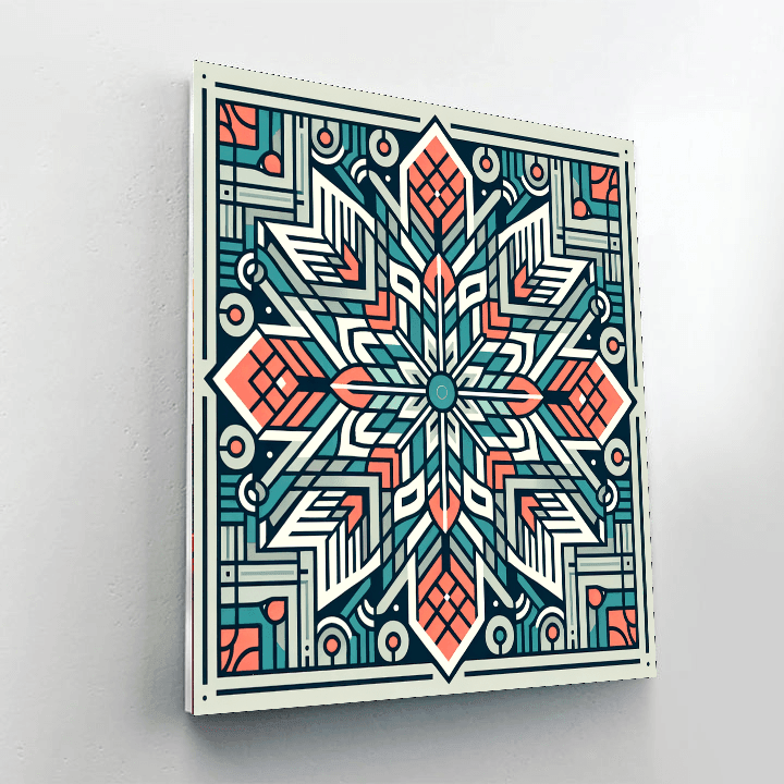 Infinite Geometric Patterns Paint By Number