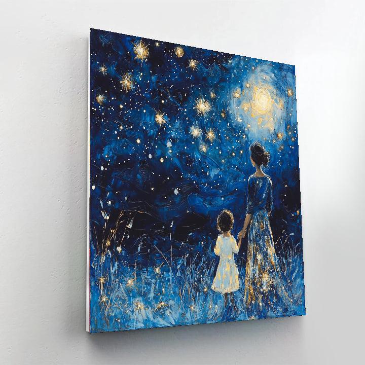 Beneath The Starry Sky Number Painting