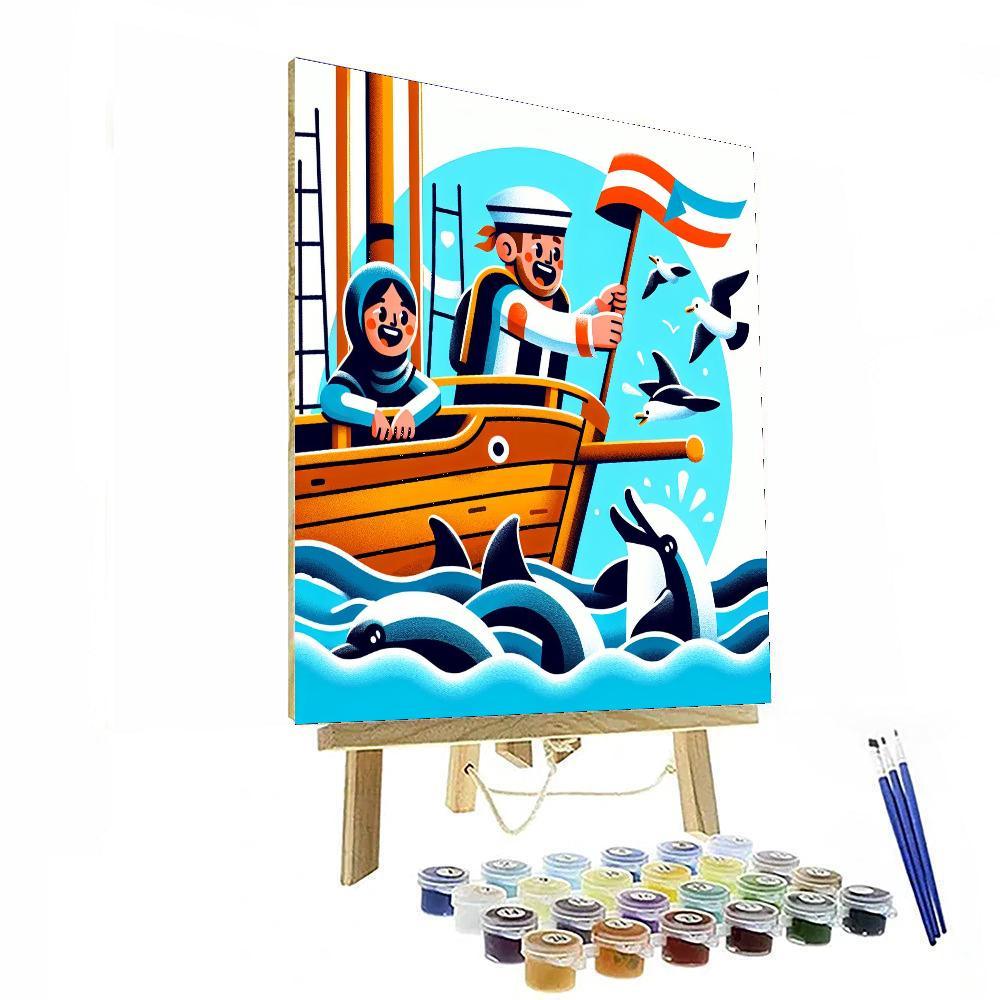 Ocean Explorer Voyage Paint By Numbers Art