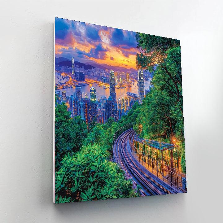 The Peak Numbered Painting Kits