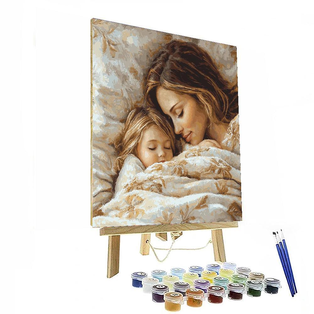 Mommy's Cozy Blanket Paint By Number