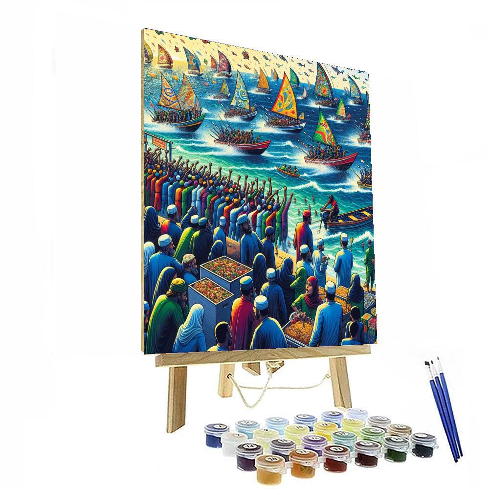 Festival Of The Sea Numbered Painting Kits