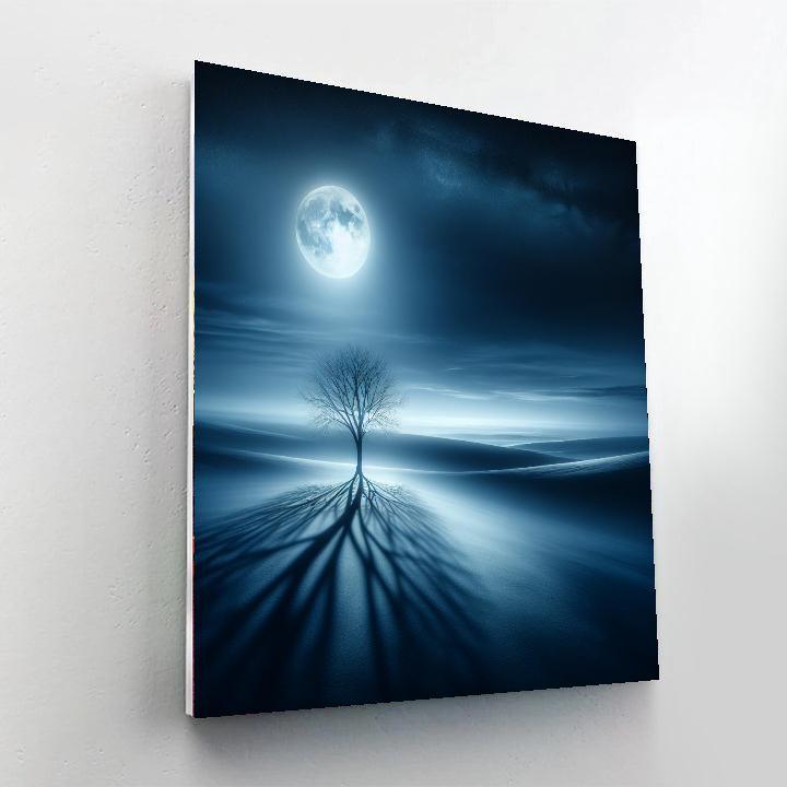 Moonlit Tree Mystery DIY Paint By Numbers