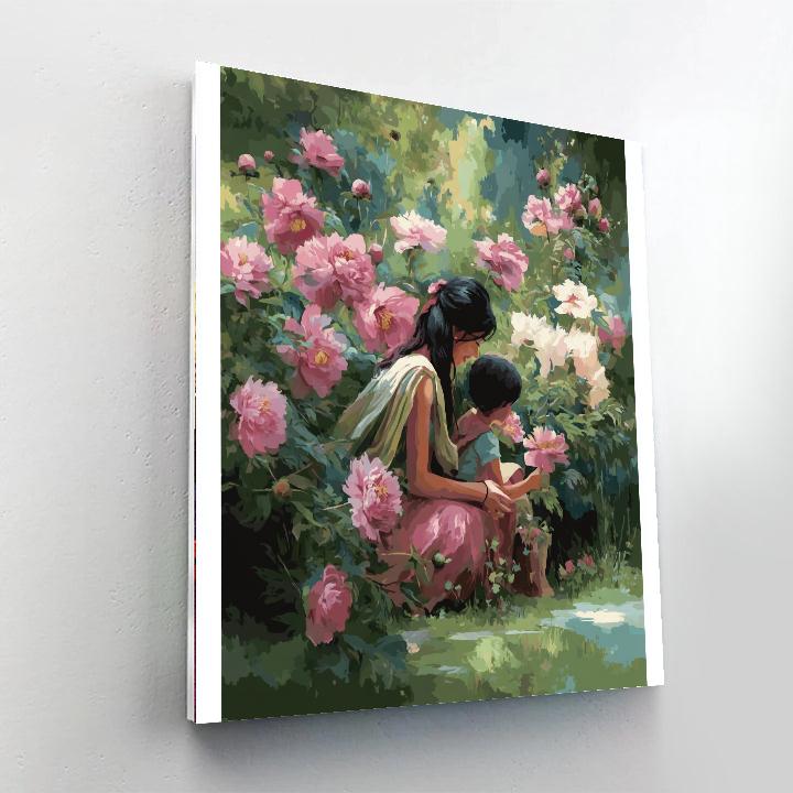 Tender Blooms DIY Paint By Numbers