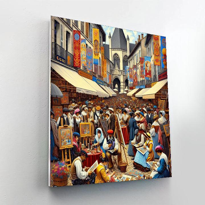 Toulouse Lautrec Festival - France DIY Paint By Numbers