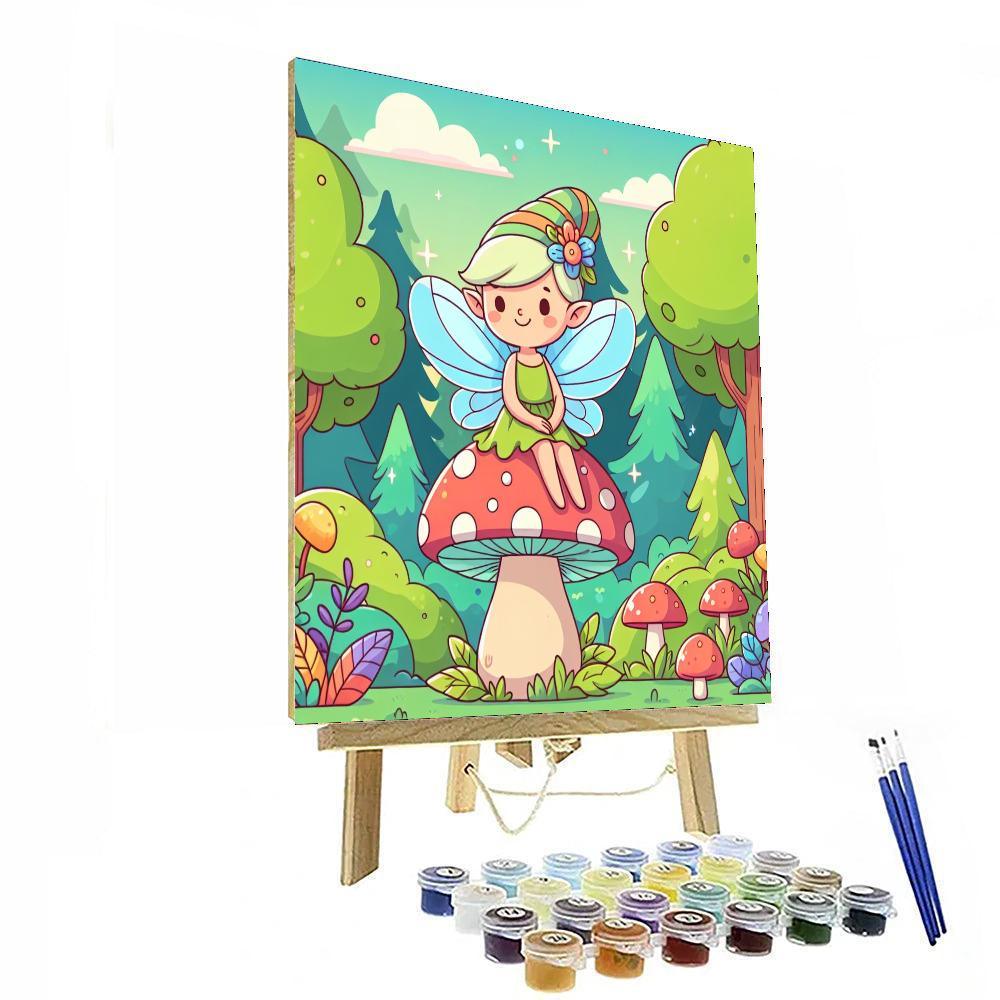 Mystical Fairy Woods Painting By Numbers Kit