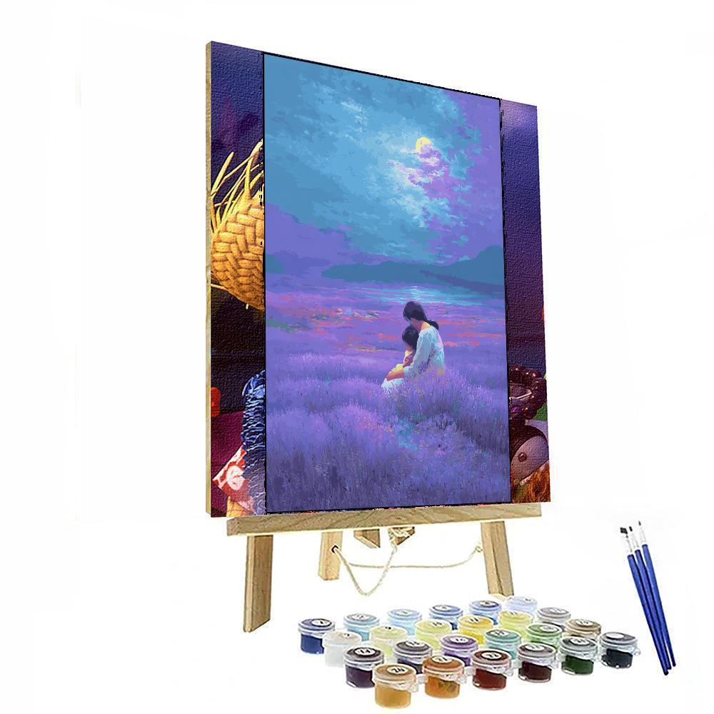 Lullabies In Lavender Paint By Numbers Kits