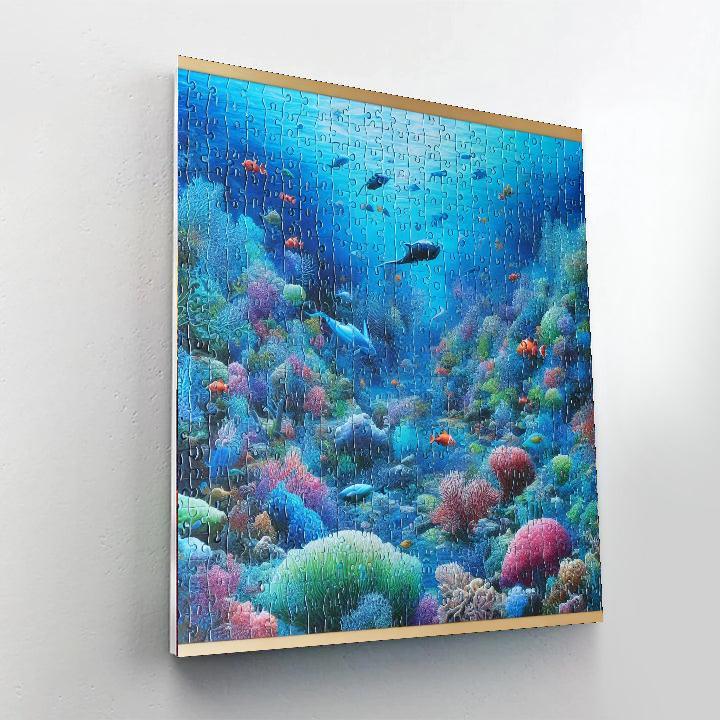 Mystic Ocean Puzzle Paint By Number