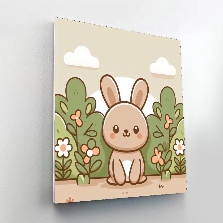 Curious Rabbit Numbered Painting Kits