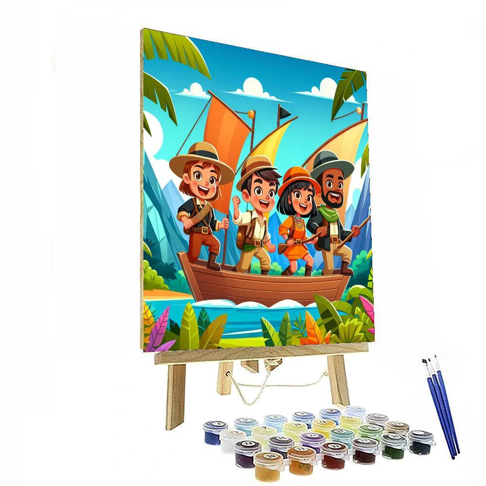 Adventurous Explorer Kit Paint By Number