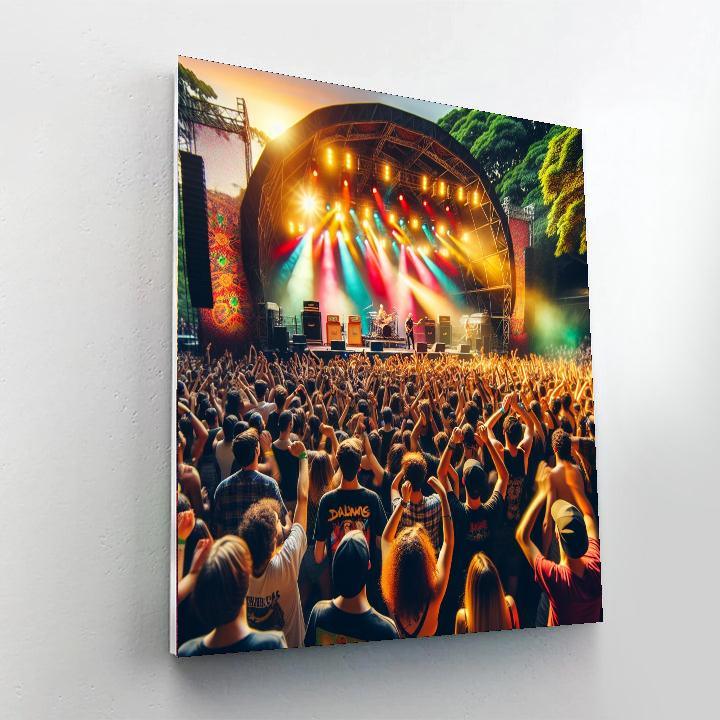 Rock Al Parque - Colombia Numbered Painting Kits