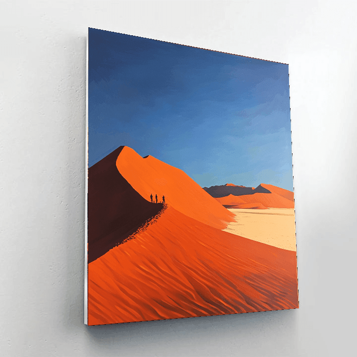 Sossusvlei Dunes DIY Paint By Numbers