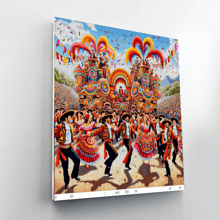 Fiesta Nacional Del Sol - Argentina Numbered Painting Kits