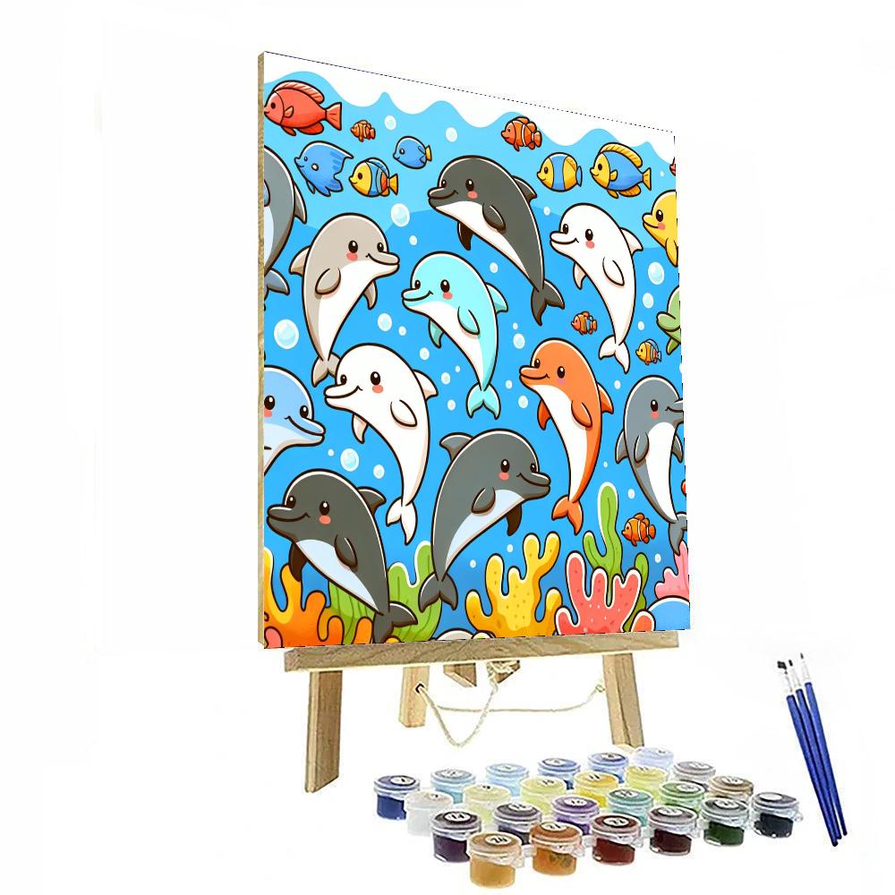 Adventure In The Ocean Painting Number Kit