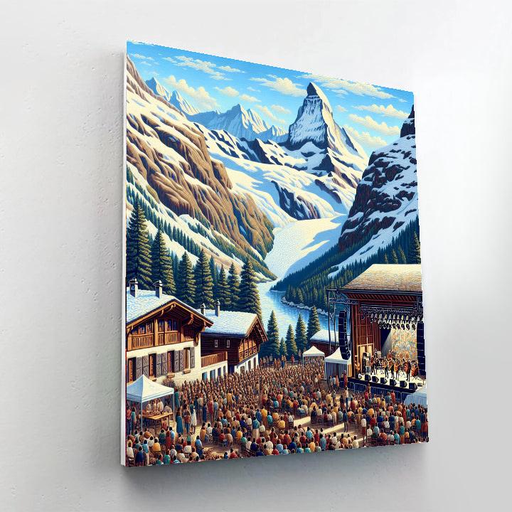 Zermatt Unplugged - Switzerland Paint By Numbers Art