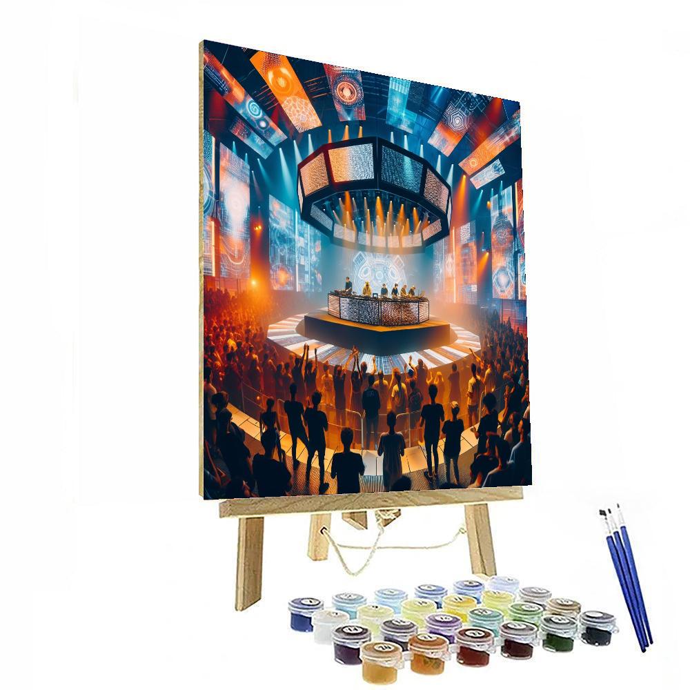 Sonar Festival Paint By Numbers Art