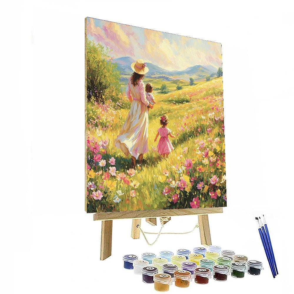 The Sweet Smell Of Flowers Numbered Painting Kits