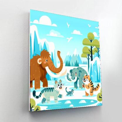 Ice Age Wonders Paint By Number
