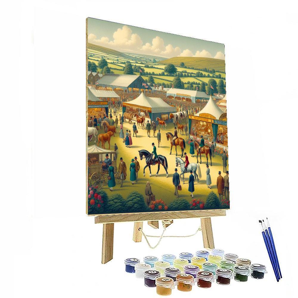 Great Yorkshire Show - England Paint By Number