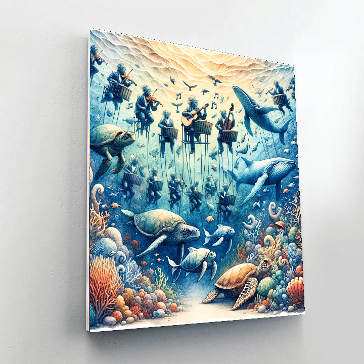 Ocean Melody Paint By Numbers