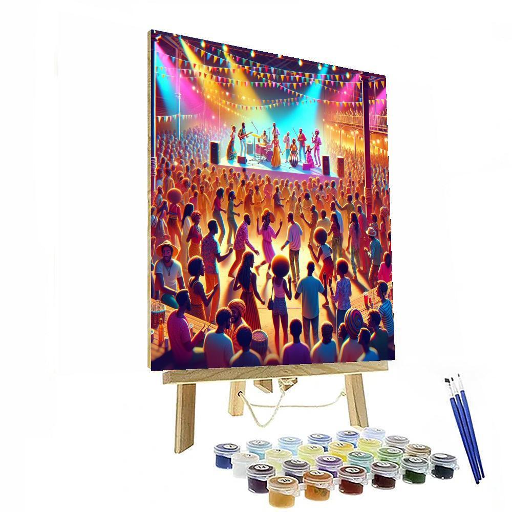 Essence Festival - United States Number Painting