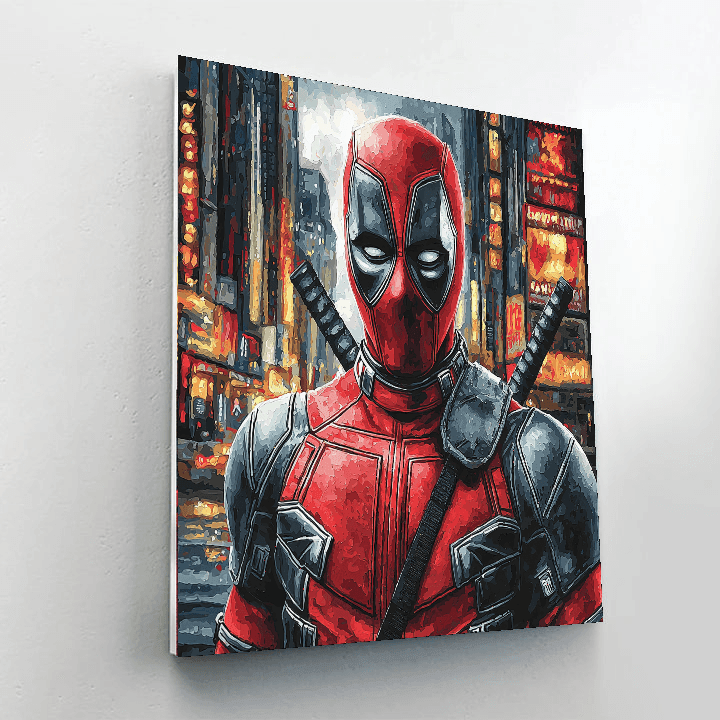 Ryan Reynolds: The Humorous Hero With A Heart Paint By Numbers Kits