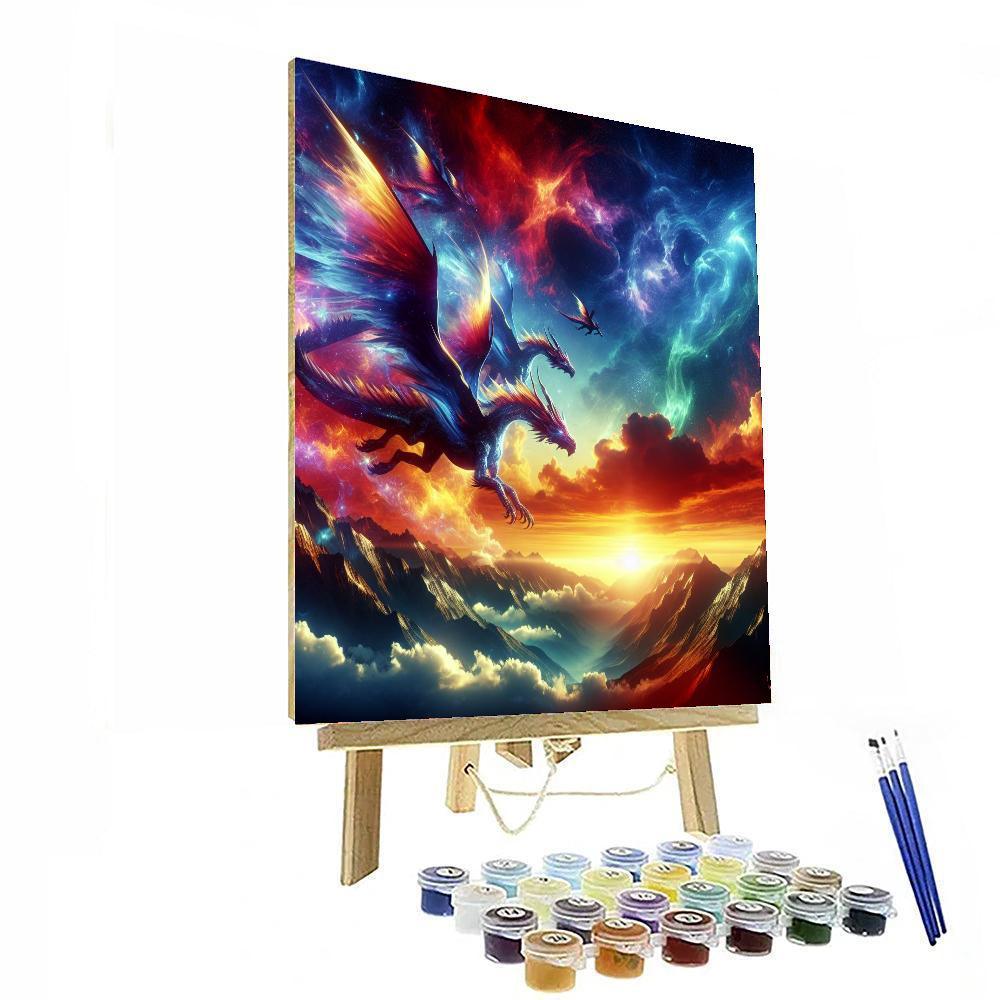 Mystic Dragon Adventure Numbered Painting Kits