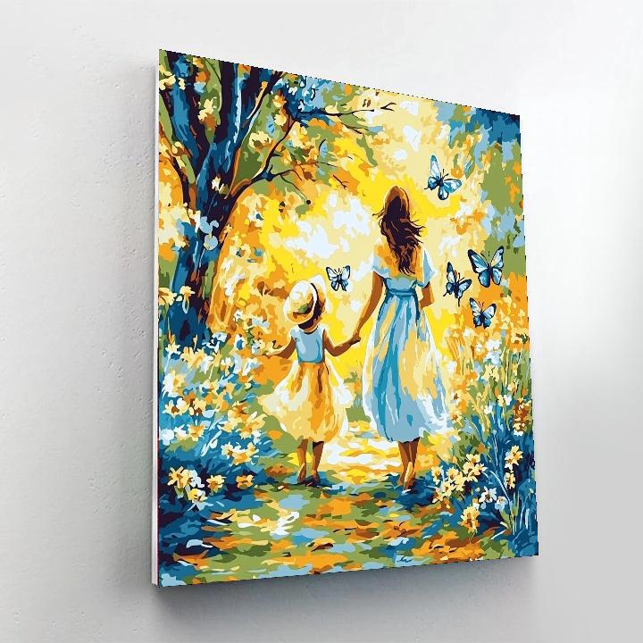 Laughter And Love Number Painting