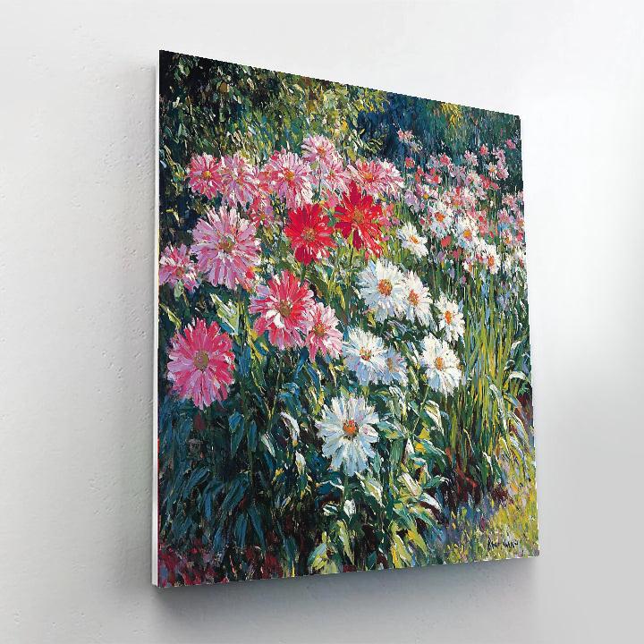 Claude Monet Inspired Ethereal Garden Vistas  Paint By Numbers