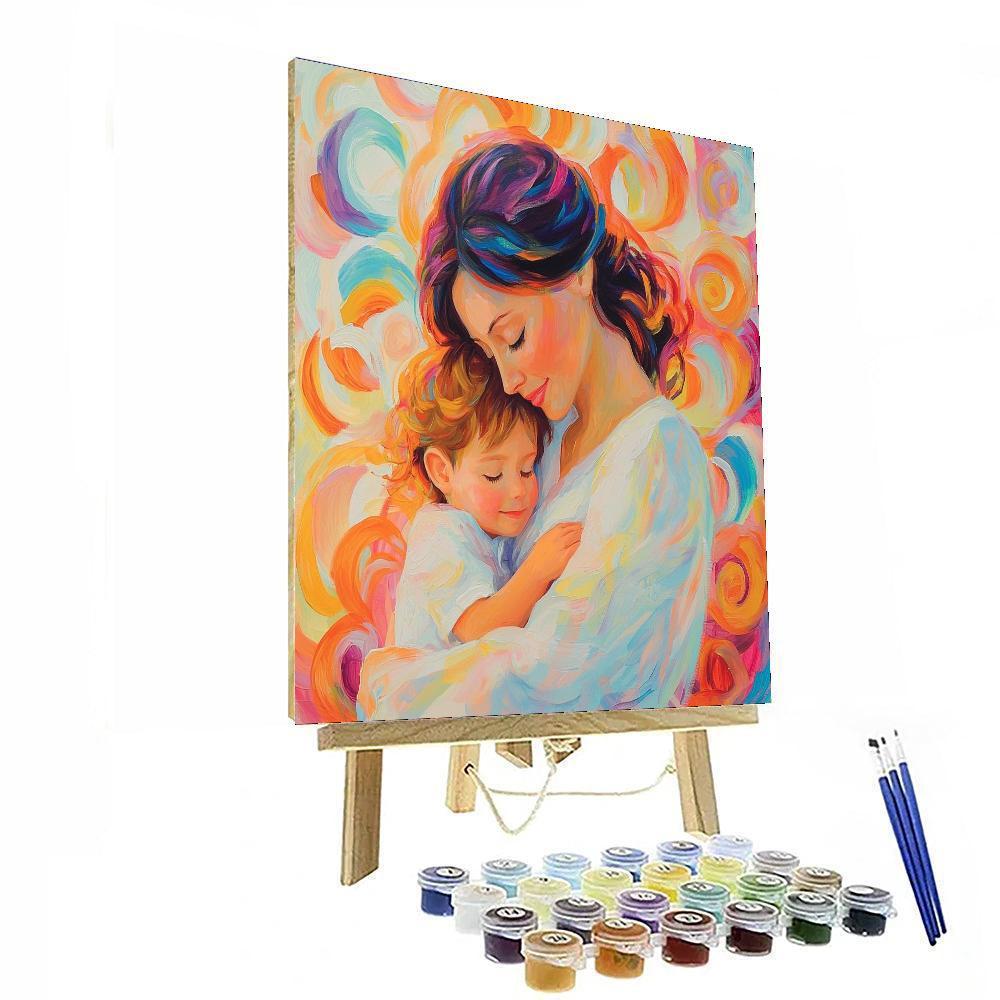 Cuddled In Colors Paint By Numbers Kits