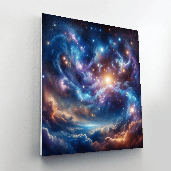 Dazzling Night Sky Paint By Color