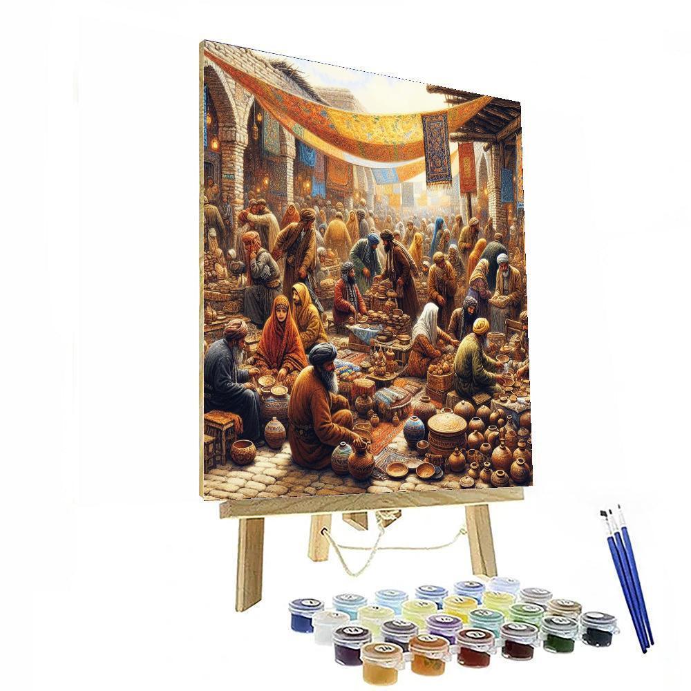 Artisan's Village Market Paint By Number