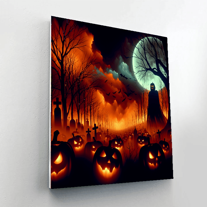 Halloween Delight DIY Paint By Numbers