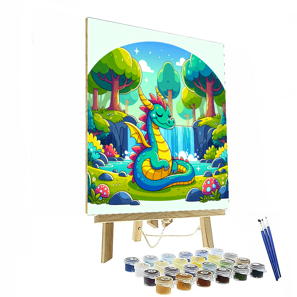 Magical Forest Expedition Paint By Numbers Art