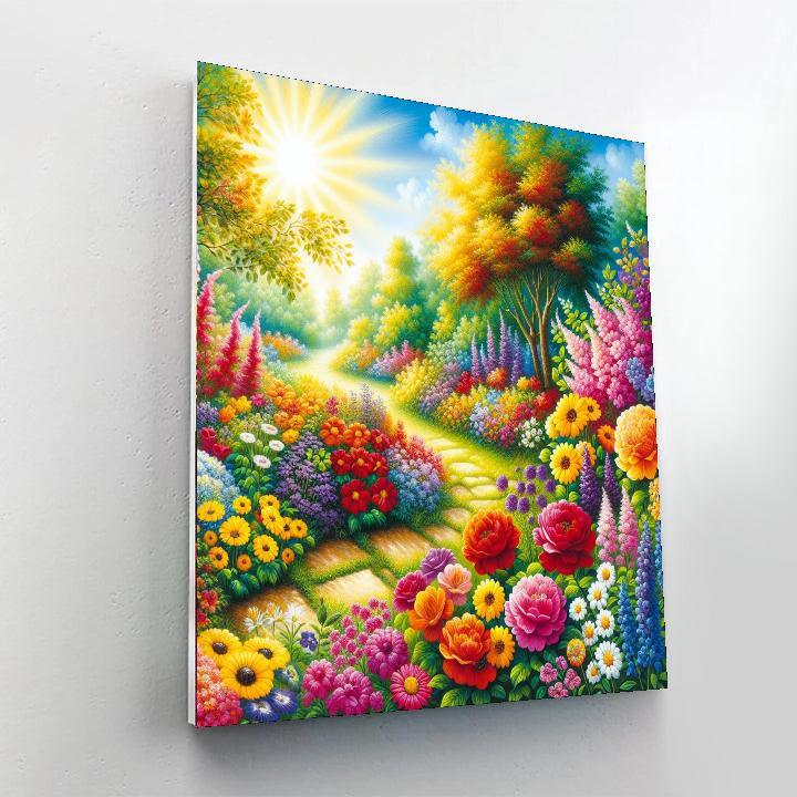 Springtime Joy Paint By Number