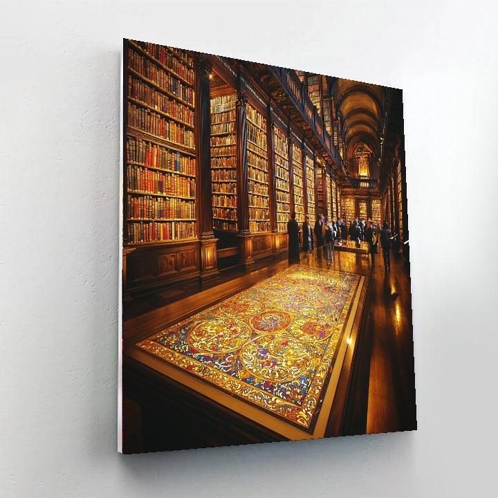 The Book Of Kells Painting Number Kit