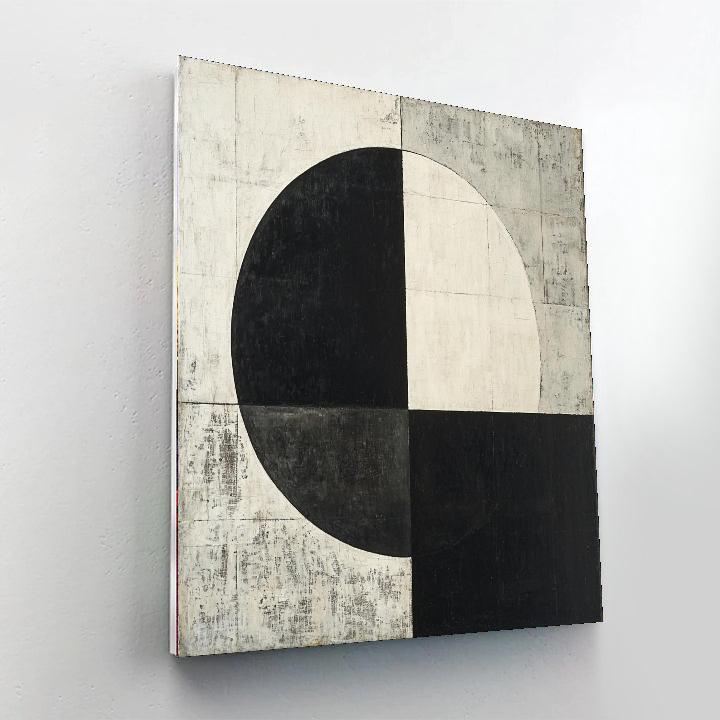 Kazimir Malevich Inspired Symbolic Simplicity  Numbered Painting Kits