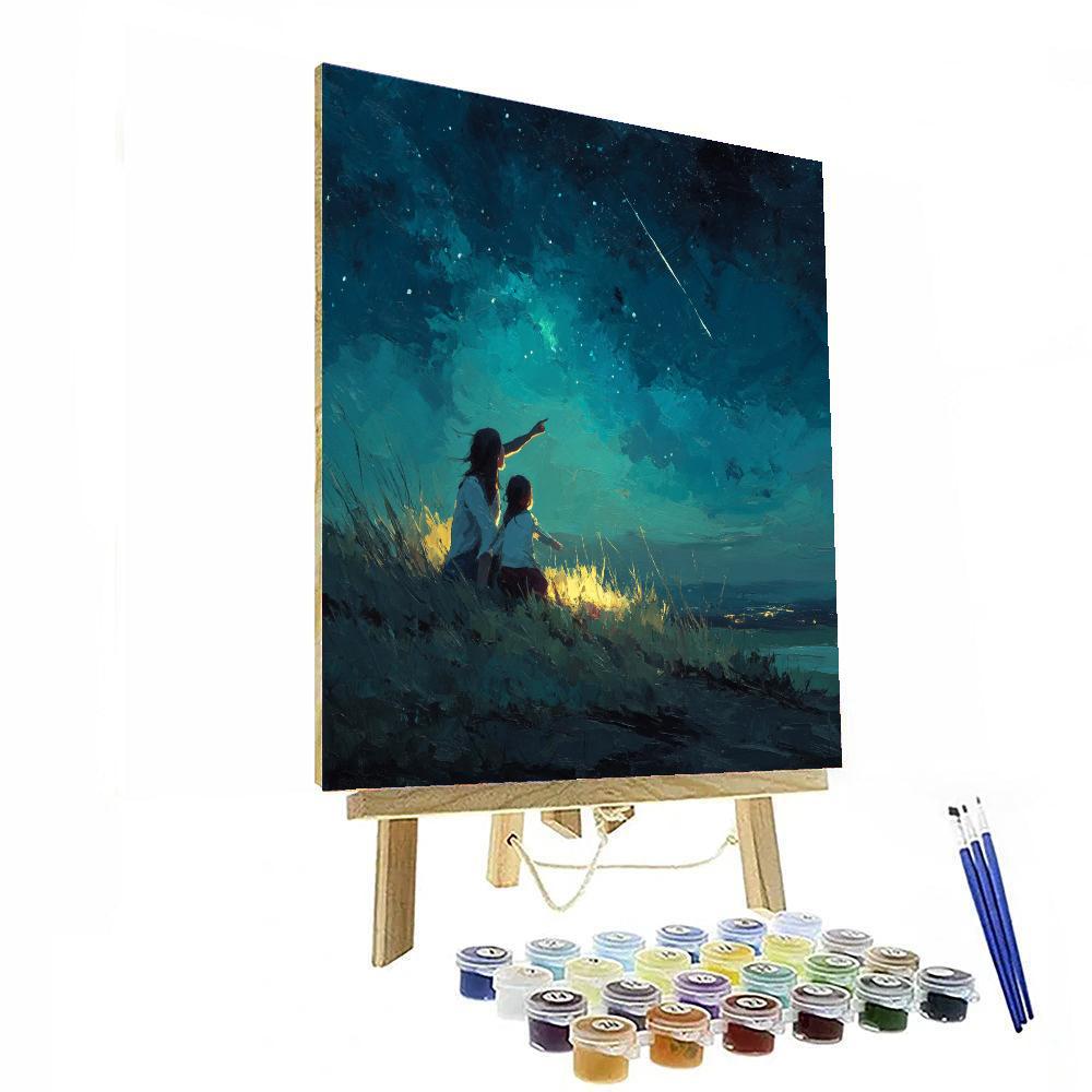 Wishes Under The Stars Paint By Color