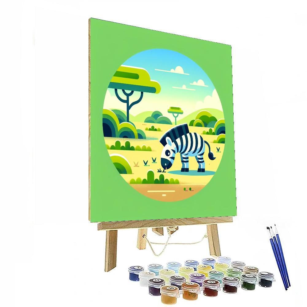 Wildlife Safari Exploration Paint By Numbers Kits
