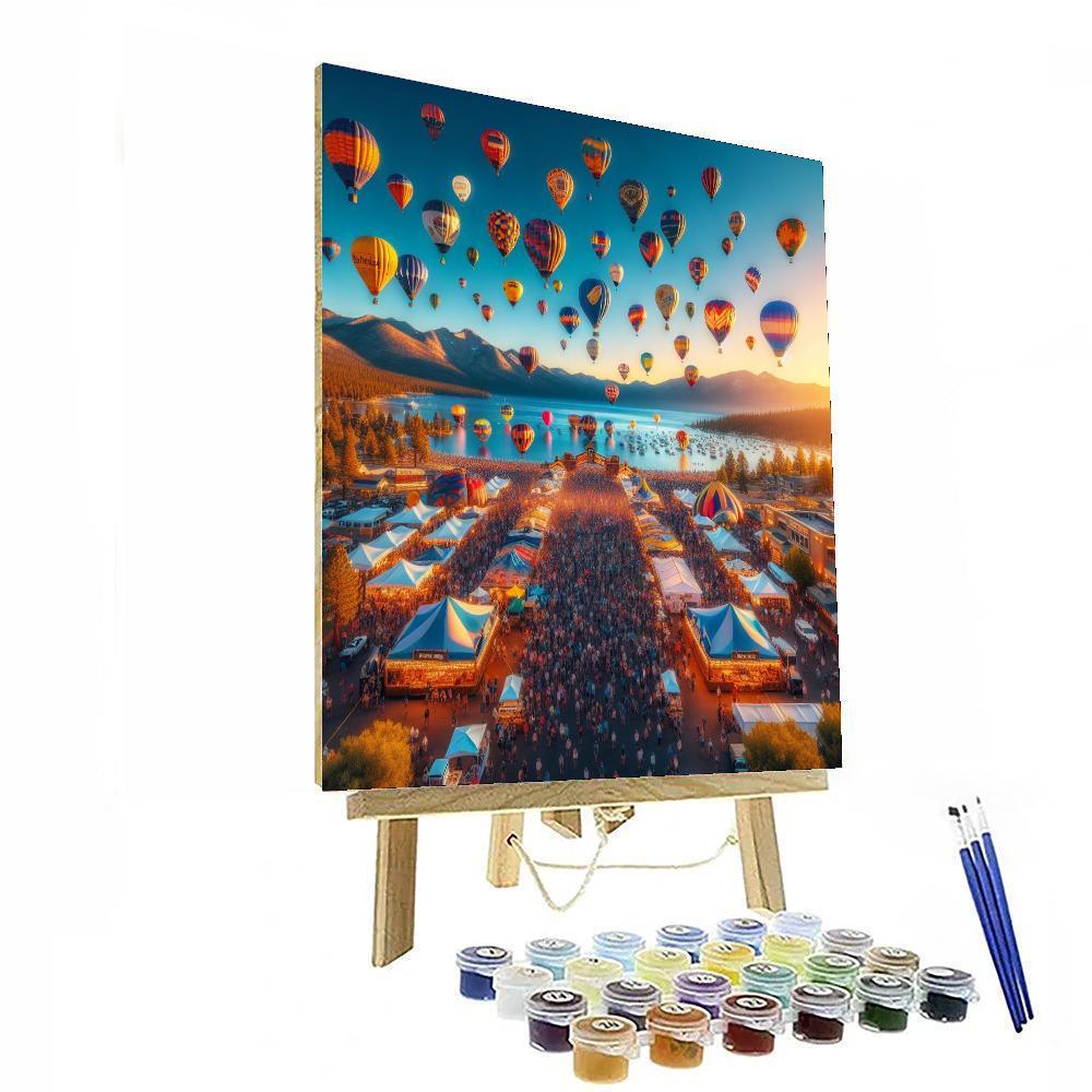 Harvey's Balloon Festival - Usa Paint By Numbers