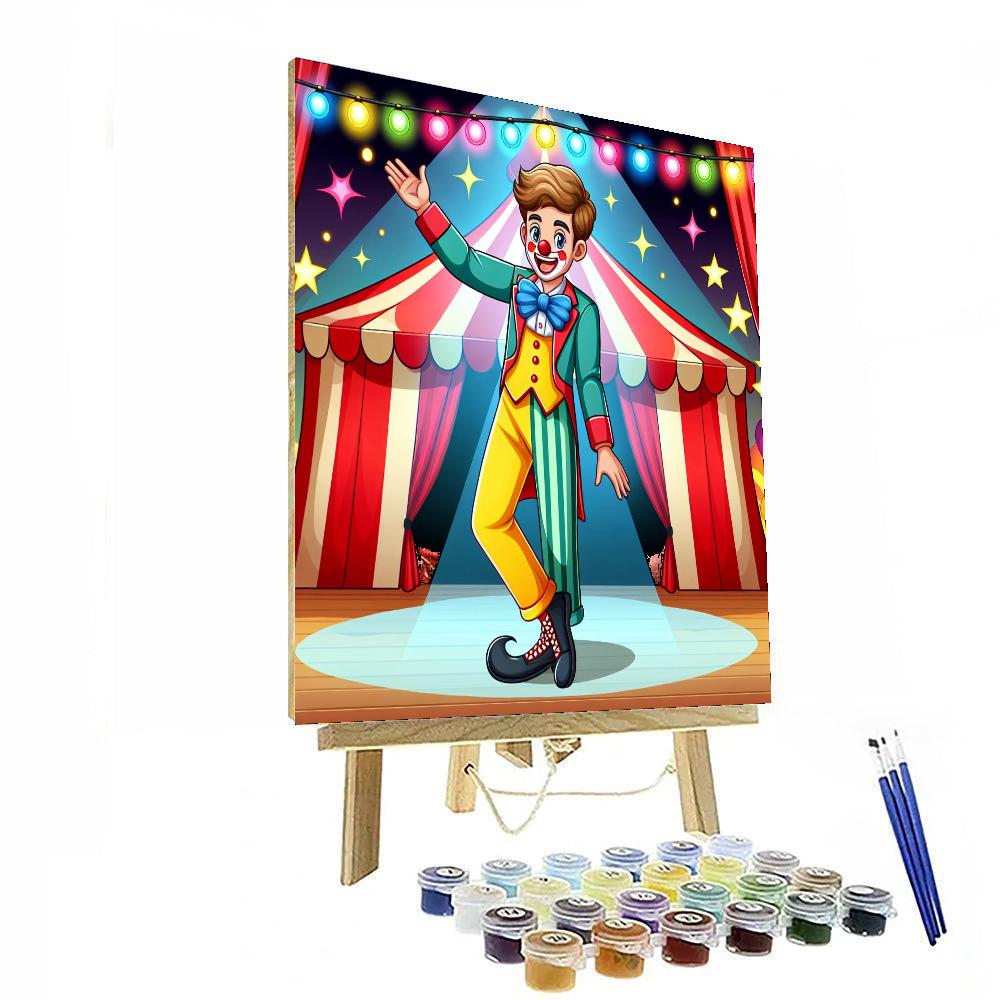Circus Clown Show Paint By Numbers Kits