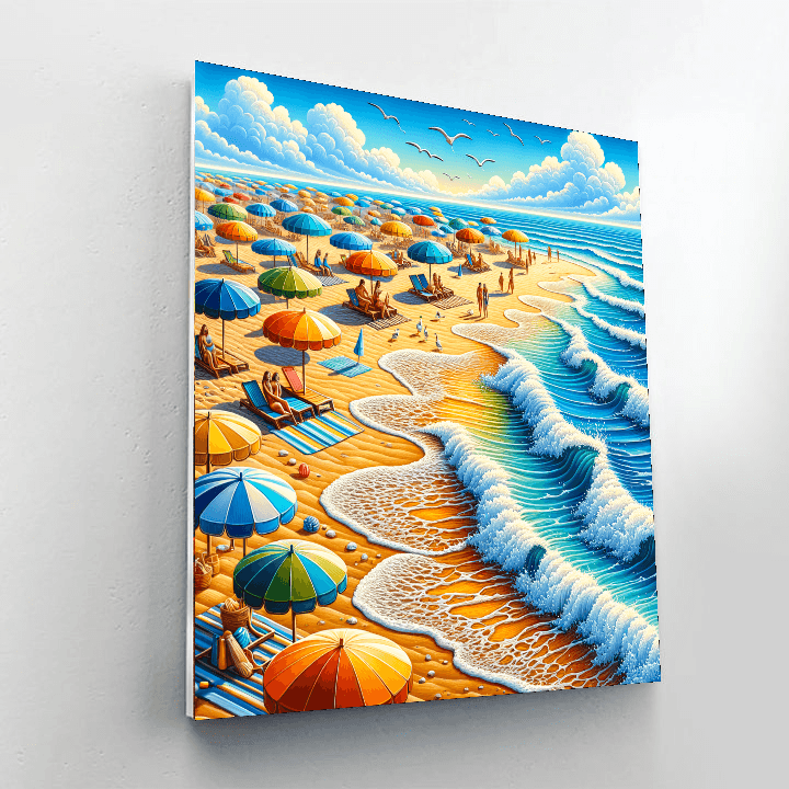 Coastal Charm Painting By Numbers Kit